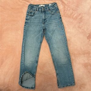 Zara Kids Blue Denim Pants Jeans Size 9